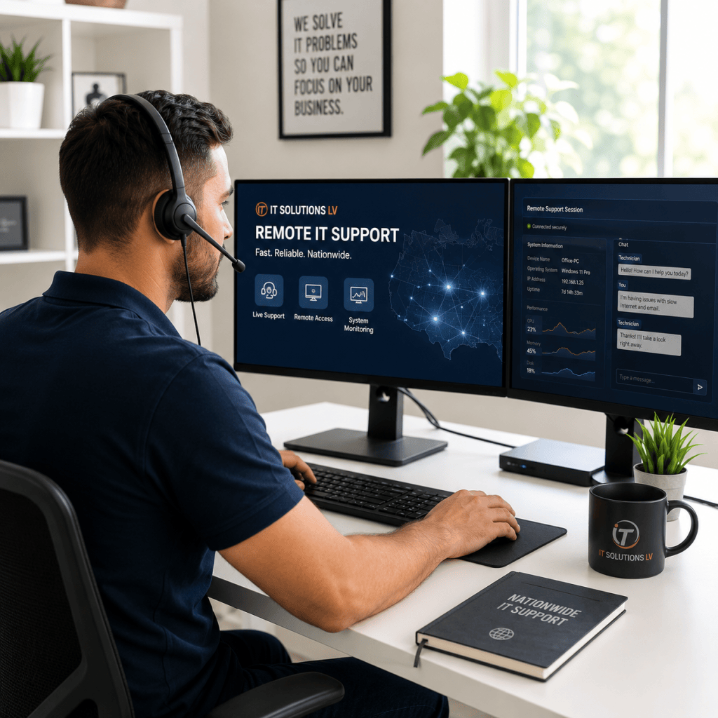 Small business IT support in Las Vegas